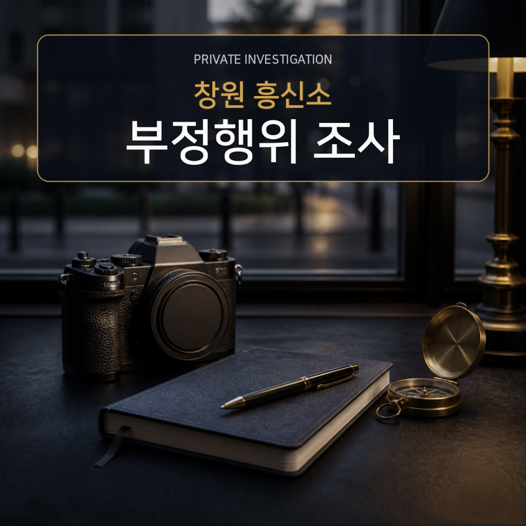 창원 부정행위 사실조사 전문 흥신소